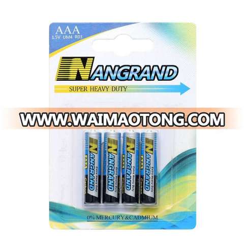 r03 size um4 1.5 v dry battery